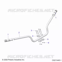 STEERING, HANDLEBAR- A24SXD95A9 (C0211445-1)