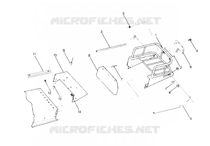 TUNNEL EXTENSION RACK STAR TRAK (4912731273012A)