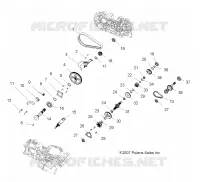 DRIVE TRAIN, MAIN GEARCASE INTERNAL