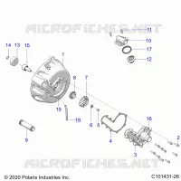 ENGINE, COOLING SYSTEM AND WATER PUMP