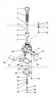CARBURETOR LITE GT/0933133 (4923232323032A)