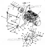 ENGINE MOUNTING XLT E940767,  XLT SP E940667    XLT SKS E940567 (49274227420025)