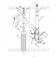 STRUT ASSEMBLY TRAIL BLAZER / W927221 (4922852285008A)