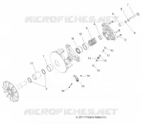 DRIVE TRAIN, PRIMARY CLUTCH