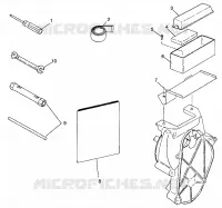 TOOL KIT/BOX STORM 0975782, STORM S.E. H975782, EUROPEAN STORM S.E. E975782 (4937823782B006)