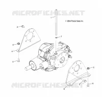 GEARCASE MOUNTING, REAR