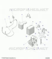 ELECTRICAL, E.S. BATTERY/BOX AND CABLES