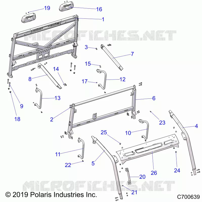 CHASSIS, CAB FRAME