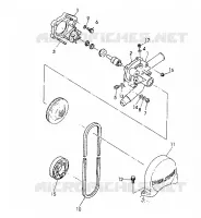 WATER PUMP ASSEMBLY RXL/RXL SKS (4921322132040A)