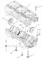 CRANKCASE ULTRA SP 0960678 AND EUROPEAN ULTRA SP E960678 (4937083708C008)