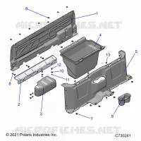 FLOOR CLOSEOFFS AND BIN