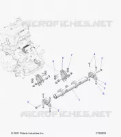 ENGINE, MOUNTING & LONG BLOCK