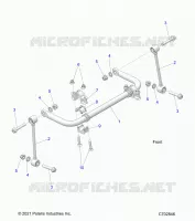 SUSPENSION, FRONT STABILIZER BAR