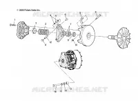 DRIVE TRAIN, PRIMARY CLUTCH
