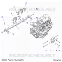ENGINE, MOUNTING