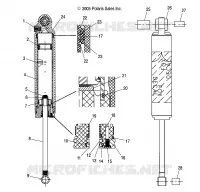 REAR SHOCK TRACK (7042129)