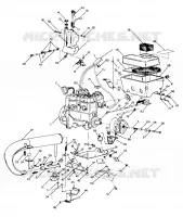 ENGINE MOUNTING 500 AND 500 CLASSIC UPDATED 2/90 (4916791679017A)