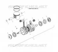 PISTON   CRANKSHAFT (600)