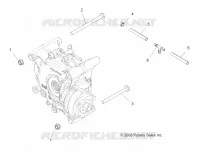 DRIVE TRAIN, GEARCASE MOUNTING, REAR