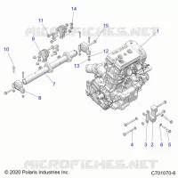 ENGINE, MOUNTING