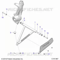 SUSPENSION, A-ARM AND STRUT MOUNTING