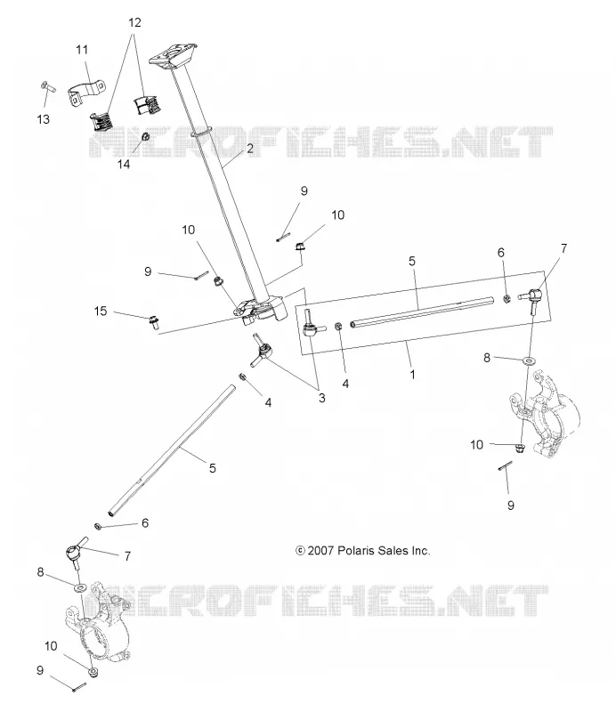 STEERING POST   ASM.