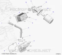 ENGINE, DIPSTICK & OIL FILTER