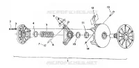 DRIVE CLUTCH  INDY LITE GT (4921342134019A)