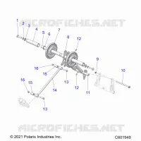 SUSPENSION, REAR TORQUE ARM