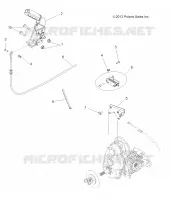 PARKING BRAKE BRAKE ASM.