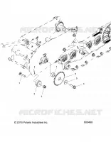 DRIVE TRAIN, SPROCKET AND TENSIONER
