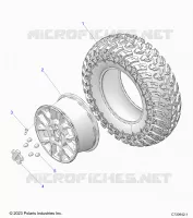 WHEELS, FRONT