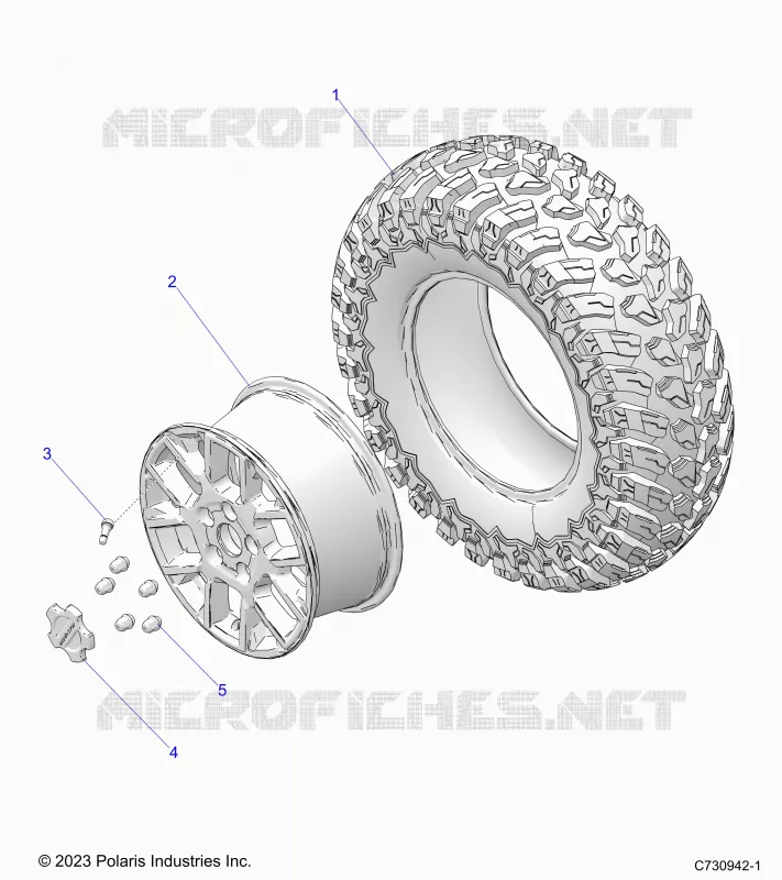 WHEELS, FRONT