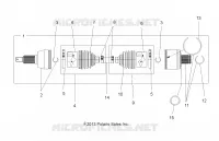 DRIVE TRAIN, DRIVE REAR SHAFT