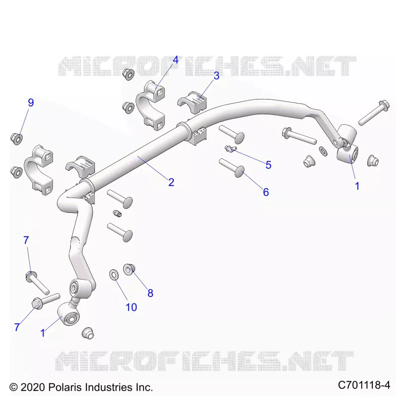 SUSPENSION, REAR STABILIZER BAR