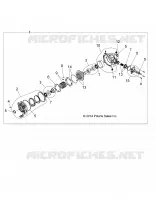 DRIVE TRAIN, FRONT GEARCASE INTERNALS