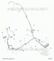FUEL SYSTEM, FUEL LINES, EVAP