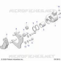 FRONT BRAKE CALIPER