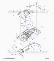 REAR BODYWORK RACK