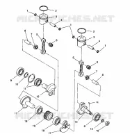 PISTON   CRANKSHAFT LITE/0933433 AND  LITE DELUXE/0933431 (4922972297031A)