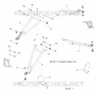 FRONT SUSPENSION CONTROL ARMS