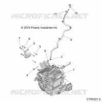 DRIVE TRAIN, MAIN GEARCASE MOUNTING