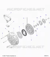 ENGINE, RECOIL STARTER