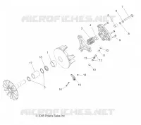 DRIVE TRAIN, PRIMARY CLUTCH