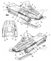 DECALS 700 XC 0981766 AND EUROPEAN 700 XC E981766 (4944154415A011)