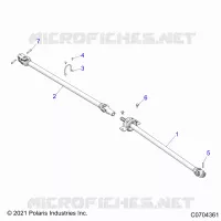 DRIVE TRAIN, FRONT PROP SHAFT