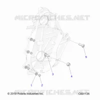 DRIVE TRAIN, CHAINCASE MOUNTING