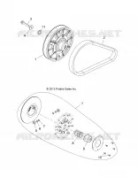 DRIVE TRAIN, CLUTCH, SECONDARY