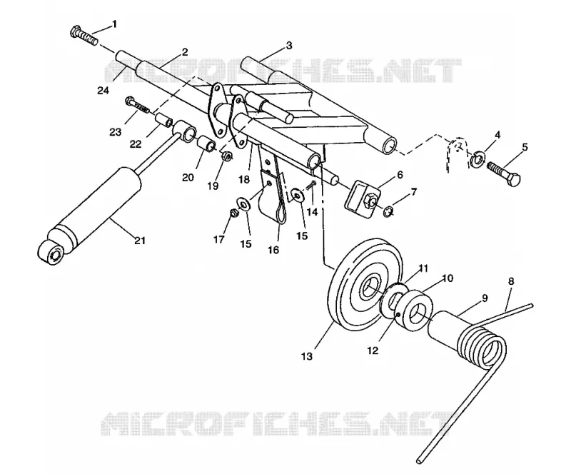 REAR TORQUE ARM SPORT SKS 0940243 (4925052505026A)