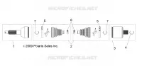 DRIVE TRAIN, REAR DRIVE SHAFT